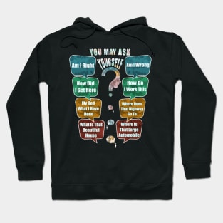 You May Ask Yourself Talking Heads Once In A Lifetime Classic Retro Vintage Pie Chart Hoodie